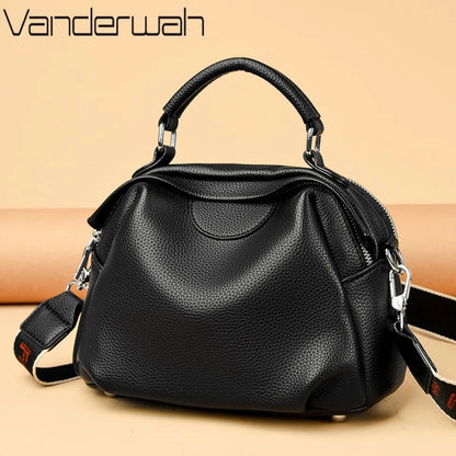 Soft PU Leather Tote Bag – Women's Large Capacity Shoulder Handbag