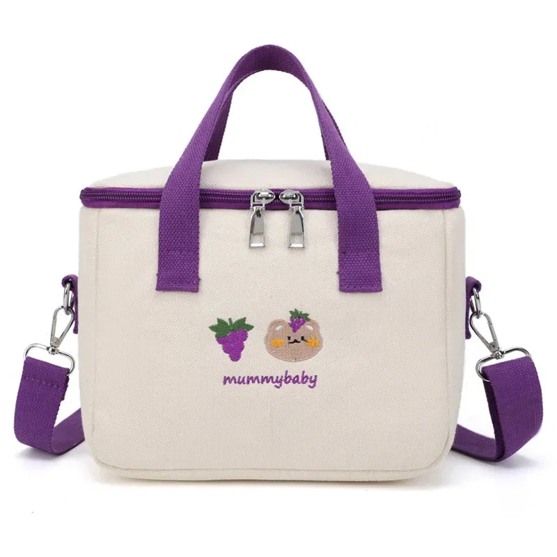 Cute Bear Insulated Lunch Bag – Kids & Family Cooler Tote