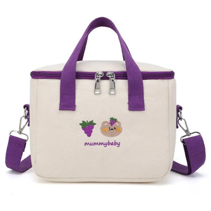 Cute Bear Insulated Lunch Bag – Kids & Family Cooler Tote