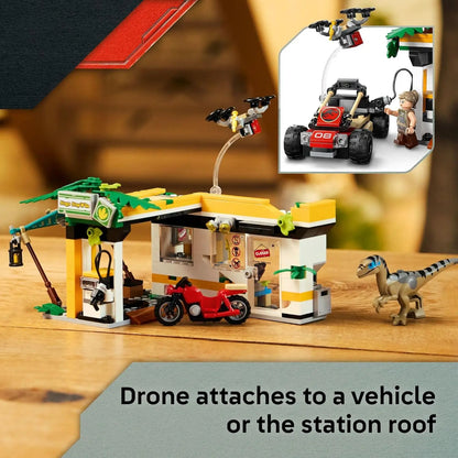 LEGO 76973 Jurassic World Raptor & Titanosaurus Tracking Mission Set