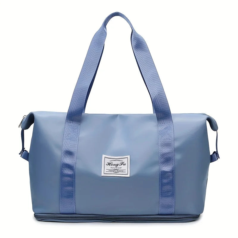 Women's Lightweight Nylon Duffle Bag for Gym & Travel