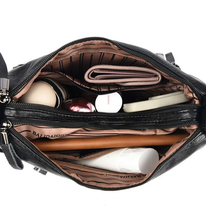 Crossbody Bag for Women – Large Capacity PU Leather Shoulder Bag