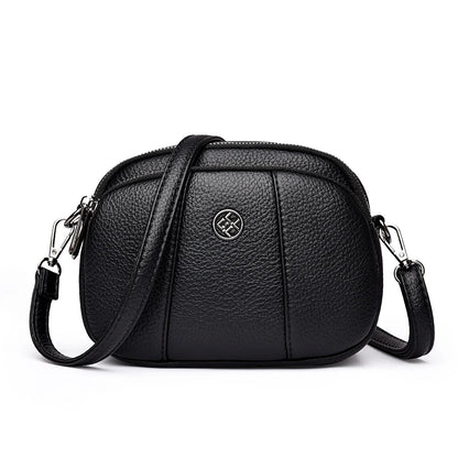 Soft Leather Crossbody Bag – Women's Luxury Shoulder Messenger Purse