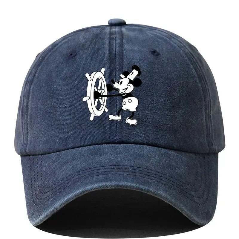 Mickey Mouse Baseball Cap – Vintage Cartoon Trucker Hat