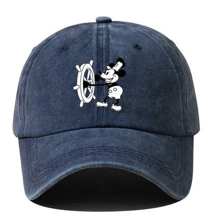 Mickey Mouse Baseball Cap – Vintage Cartoon Trucker Hat