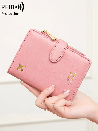 RFID Passport Holder Wallet – Large PU Leather Travel Card Organizer