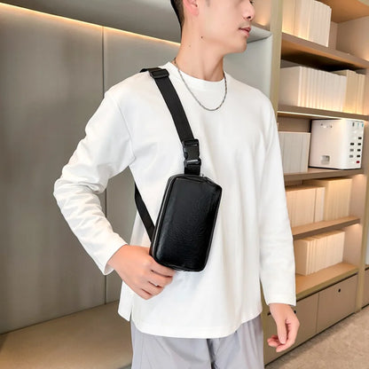 Leather Fanny Pack – Slim Waist Bag for Men & Women