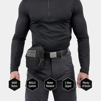 Tactical EDC Utility Pouch – Compact MOLLE Waist Bag