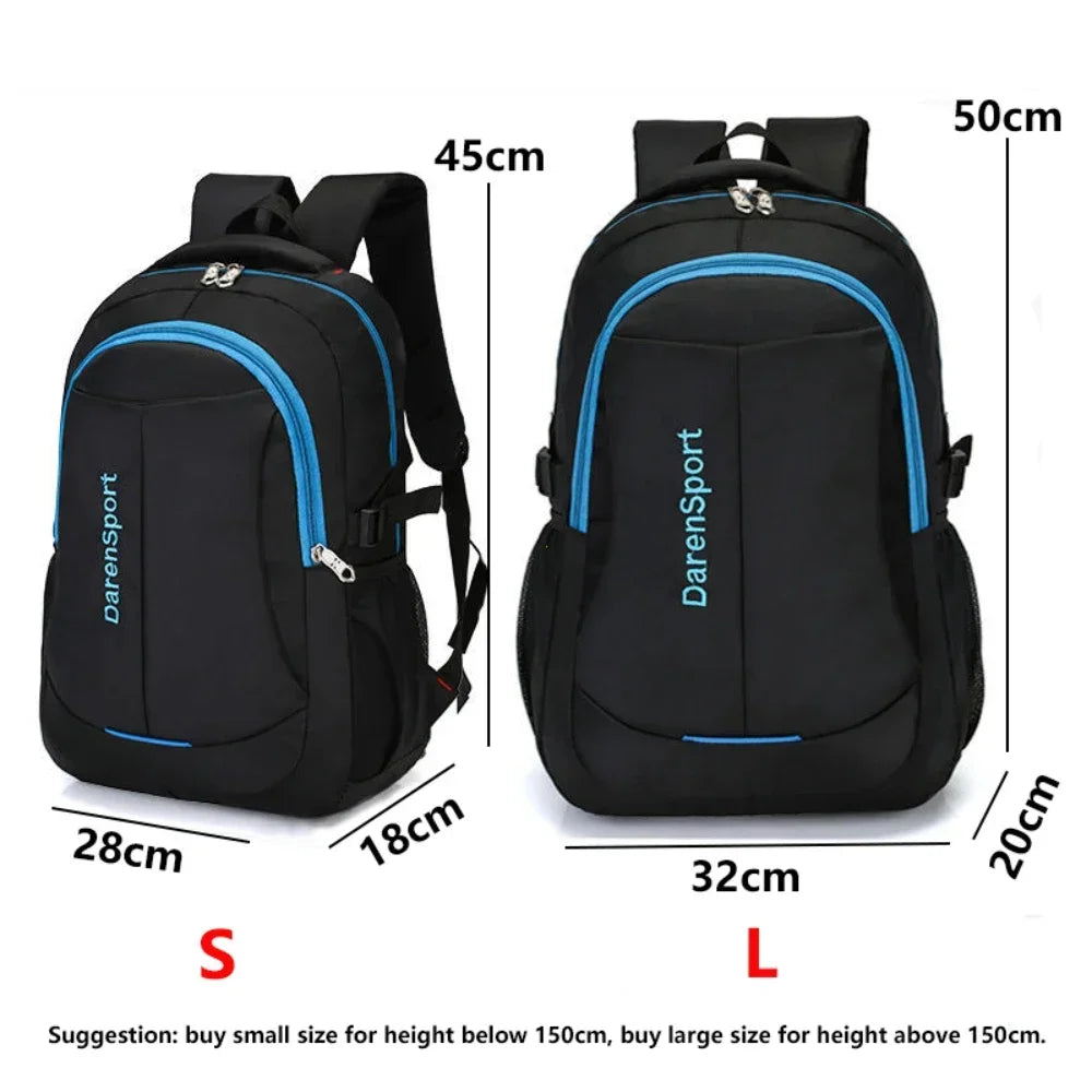 Waterproof Laptop Backpack Large Capacity Travel Rucksack