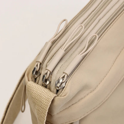 Crossbody Bag for Women - Large Capacity Nylon Shoulder Purse