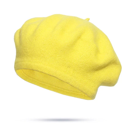 Wool Beret Hat – French Painter Style for Women & Girls