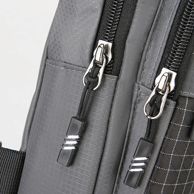 Men's Water-Resistant Crossbody Chest Bag – Lightweight Multipurpose Sling Pack