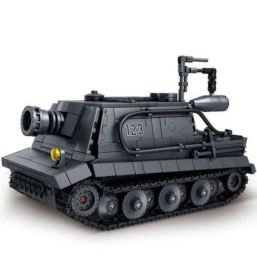 Sturm Tiger Military Building Blocks Set – 38cm Assault Mortar Model