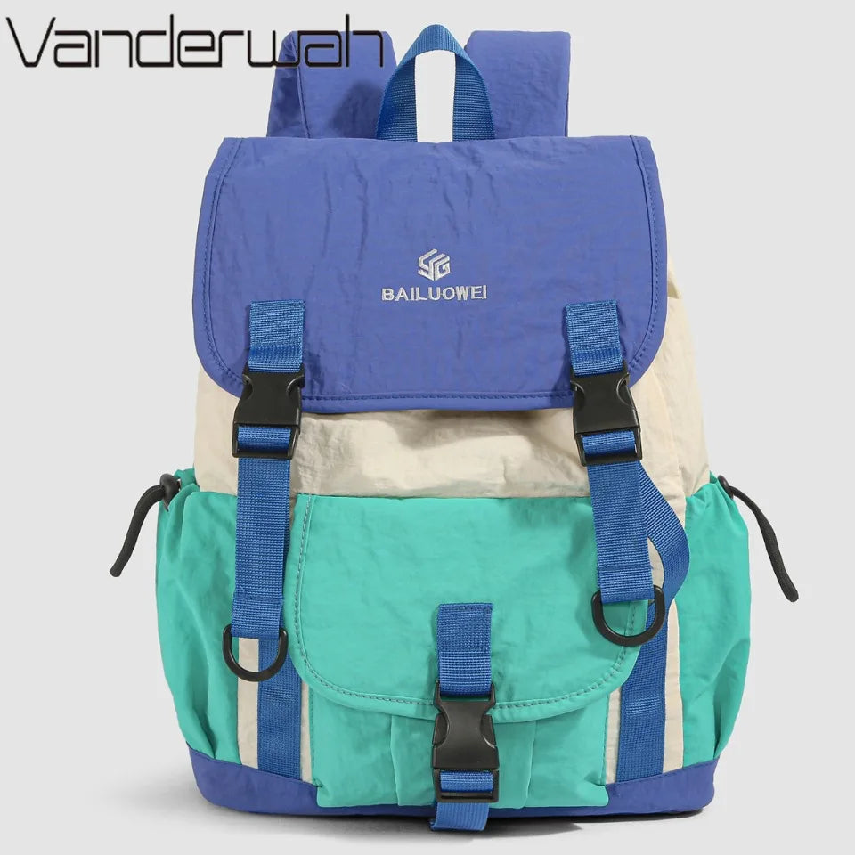 Lightweight Student Backpack – Large Capacity Water-Repellent Unisex