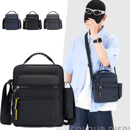 Men's Waterproof Crossbody Sling Bag with Phone Pocket