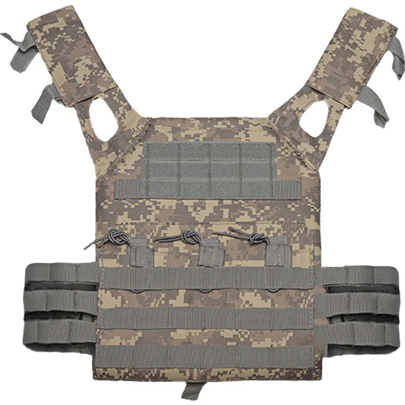 Tactical JPC Plate Carrier Vest – Men's MOLLE Airsoft & Hunting Vest