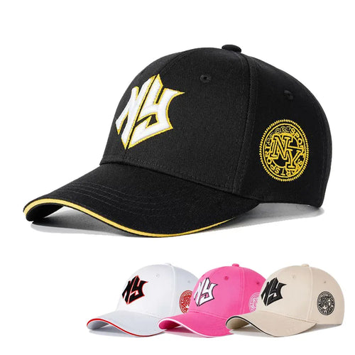 NY Embroidered Snapback Baseball Cap – Unisex Hip Hop Hat for Men & Women