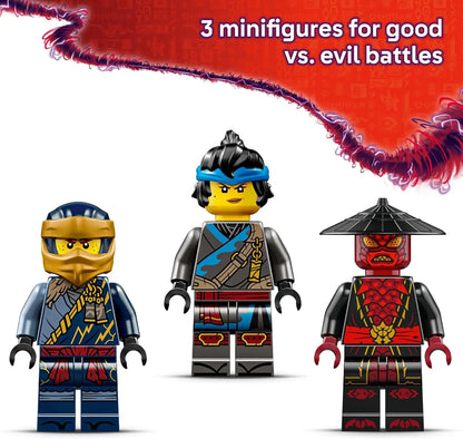 LEGO NINJAGO Rogue vs. Drix Race Car Duel 71840 – Dragons Rising