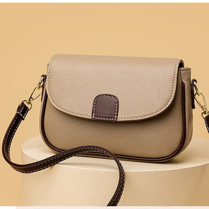 Crossbody Shoulder Bag for Women – PU Leather Flap Handbag