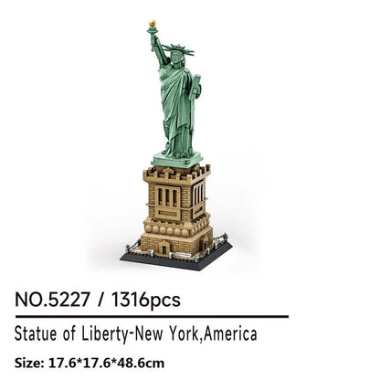 Statue of Liberty Building Blocks Set – 1316pcs Architecture Model