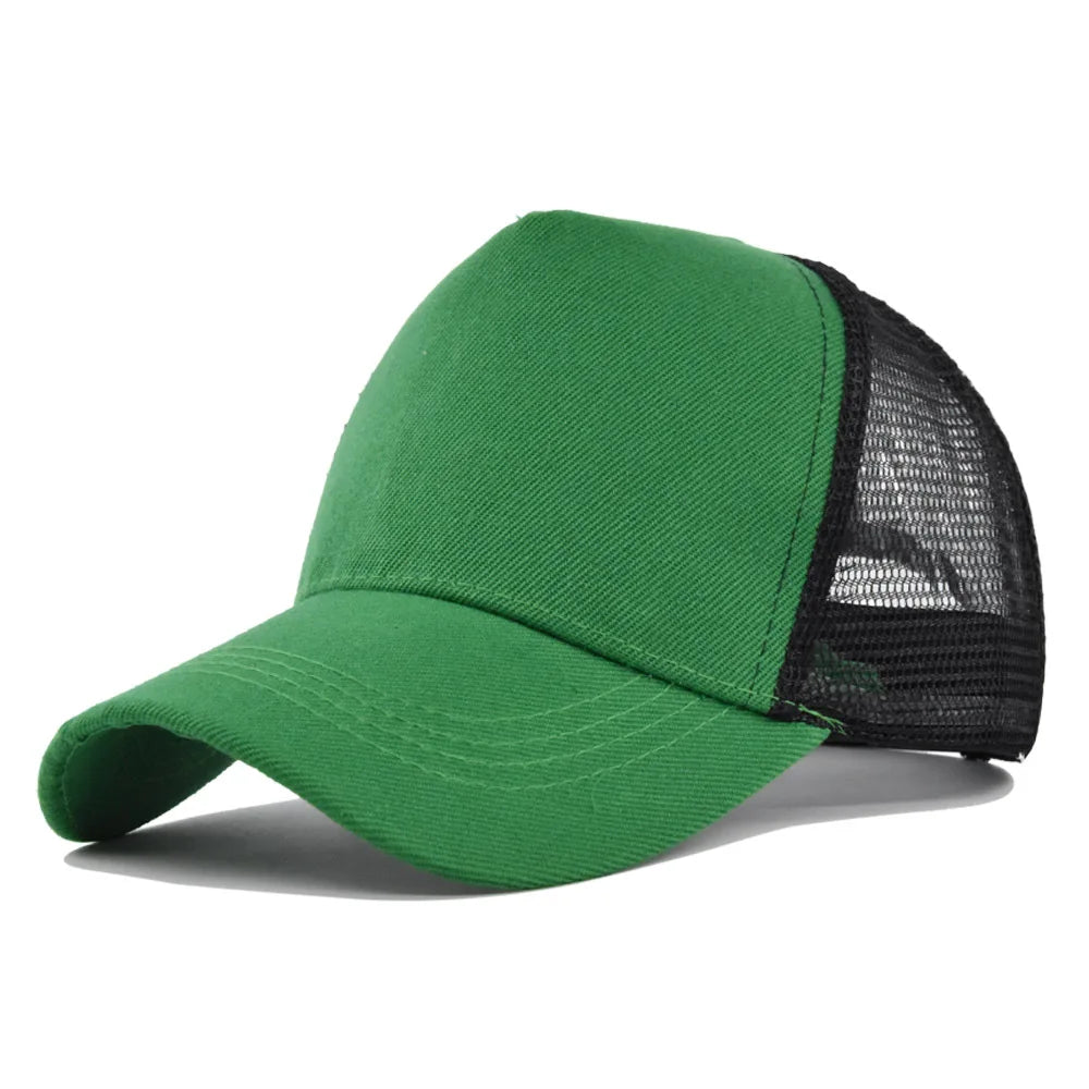 Trucker Hat – Breathable 5-Panel Mesh Baseball Cap Unisex