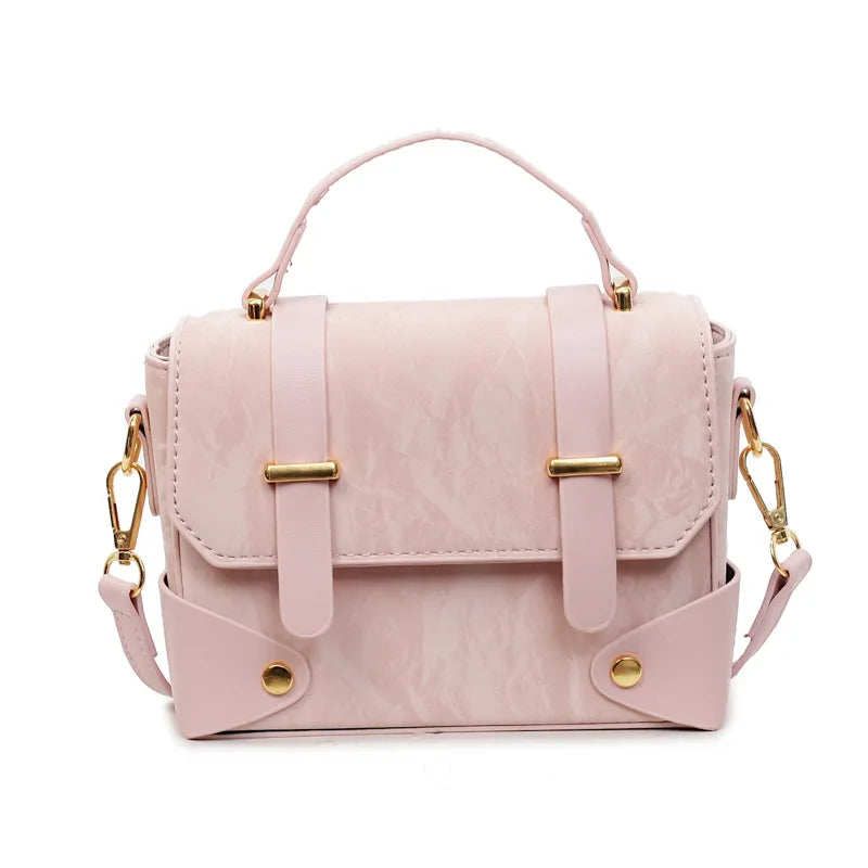 Autumn Winter Retro Messenger Small Bag Women S Trendy Shoulder Sense Portable Square