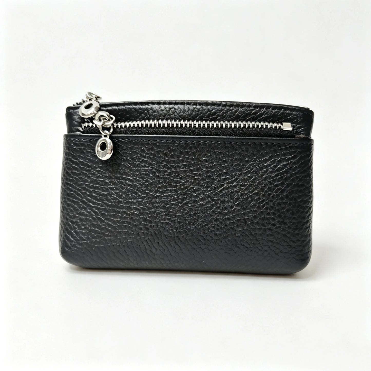 Genuine Leather Zipper Coin Purse for Women