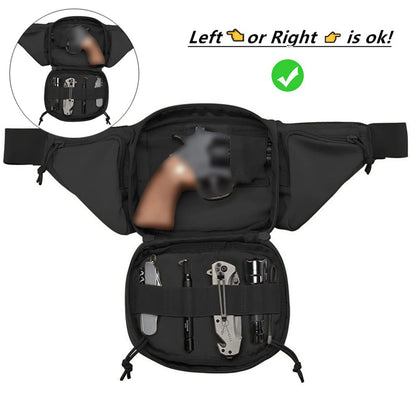Tactical Fanny Pack – Concealed Carry Gun Holster Waist Bag