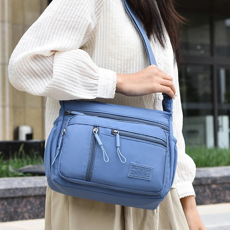 Women's Crossbody Bag – Waterproof Multi-Pocket Shoulder Bag