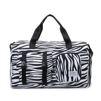 Zebra striped black