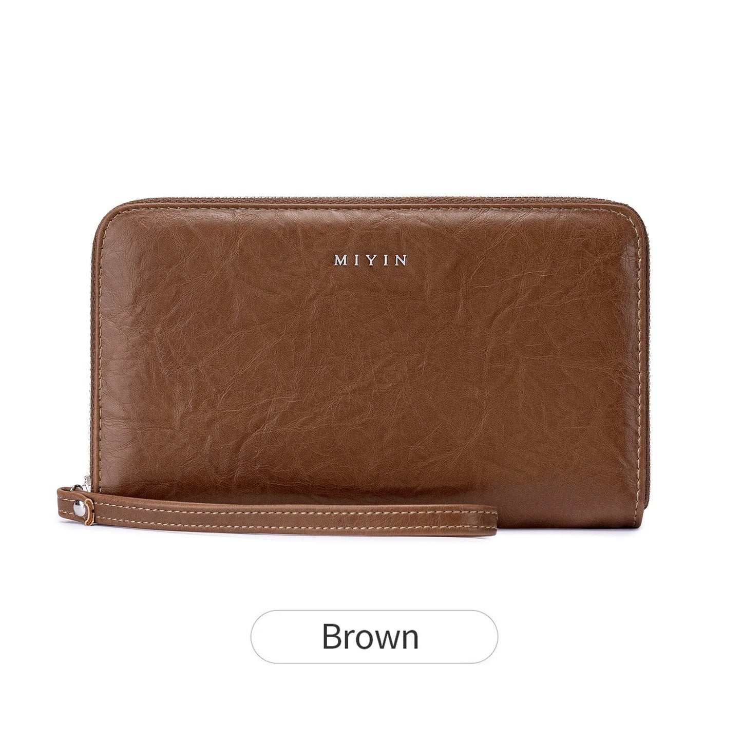 RFID Blocking Women's Large Accordion Wallet Clutch