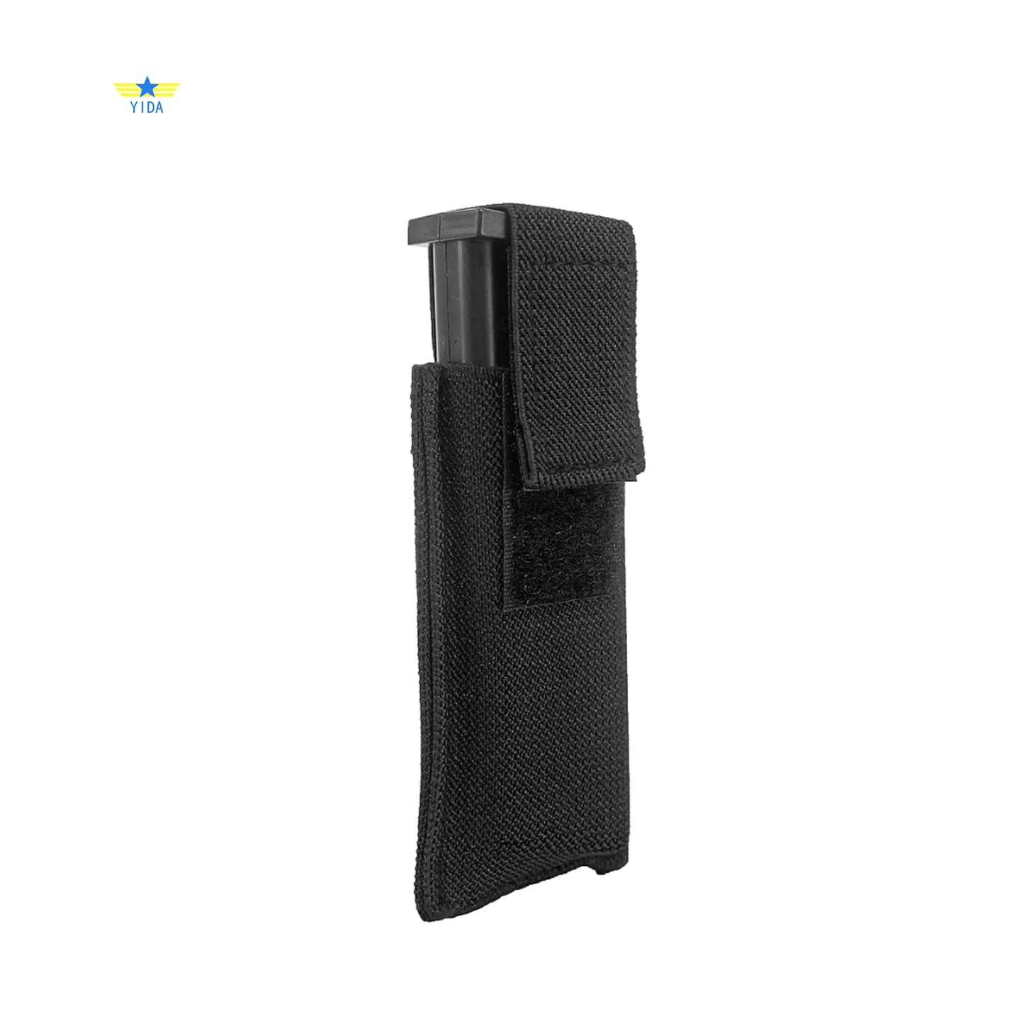 Horizontal Magazine Carrier Pouch – Concealed Belt Holster with Hook & Loop