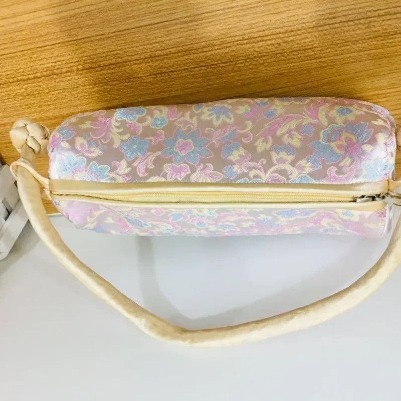 Chinese Silk Embroidery Handbag – Women's Floral Brocade Tote Bag