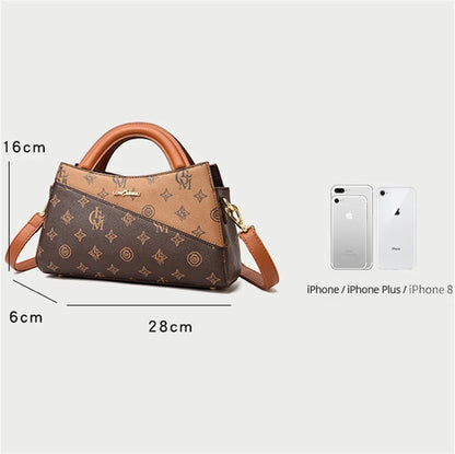 Leather Crossbody Bag for Women – Small Shoulder Tote Handbag