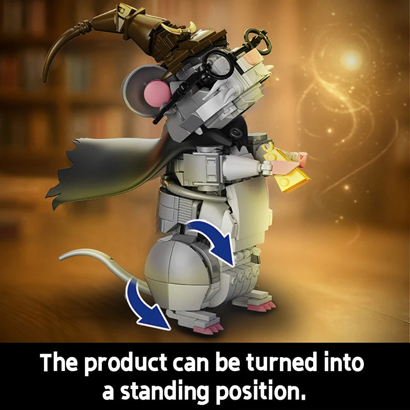 Magic Mouse Wizard MOC Building Blocks Set