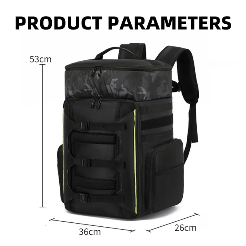 FPV Drone Backpack – 40L UAV Camera Travel Bag with Laptop Compartment