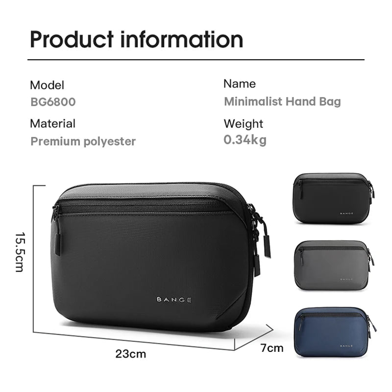 Cable Organizer Pouch – Bange Waterproof Multi-Layer Storage Bag