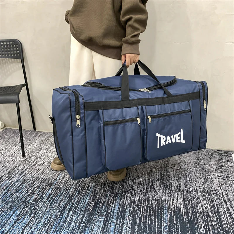 Large Capacity Foldable Travel Bag – Waterproof Duffle