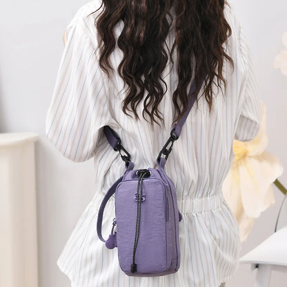 Water Bottle Crossbody Bag – Portable Drawstring Carrier