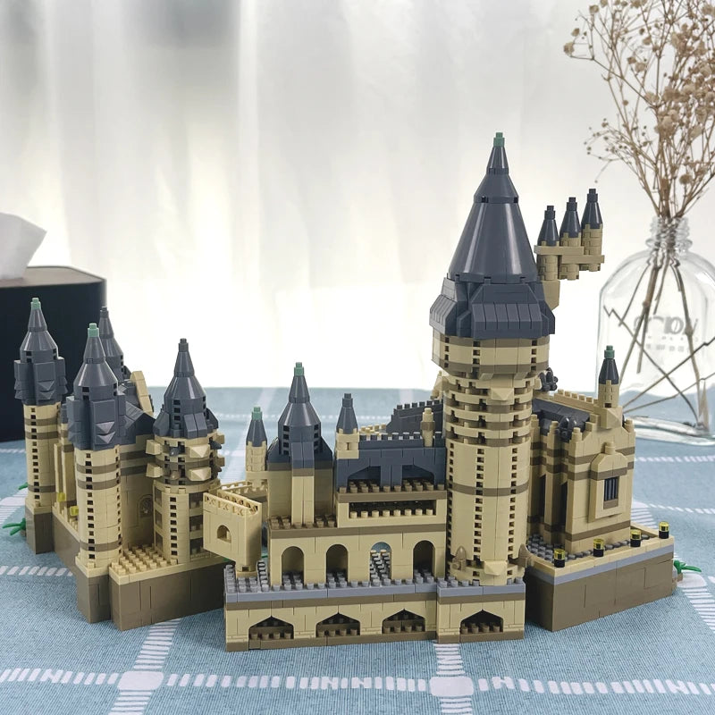 Magic Castle MOC Micro Building Blocks Set – Medieval Wizard School