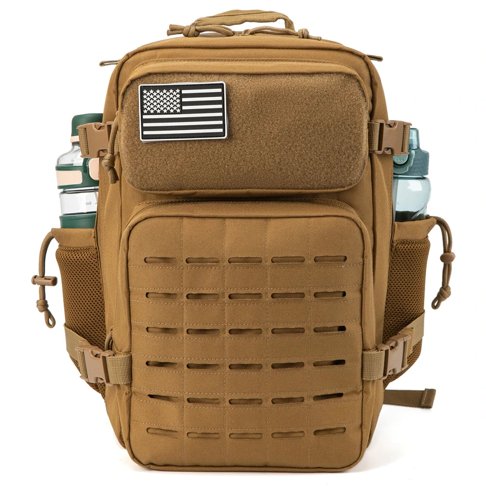25L Tactical Backpack – EDC, Hiking, Gym & Survival Rucksack for Men & Women
