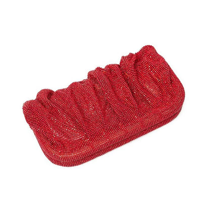 Diamond Evening Clutch Bag – Women's Crystal Party Purse