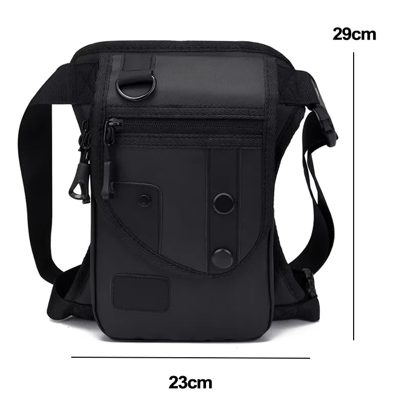 Men's Thigh Drop Leg Bag – Tactical Hip Belt Pouch