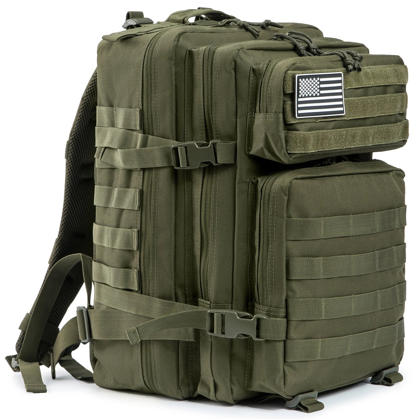 Tactical MOLLE Backpack 45L – Large Capacity Hiking & Camping Bag