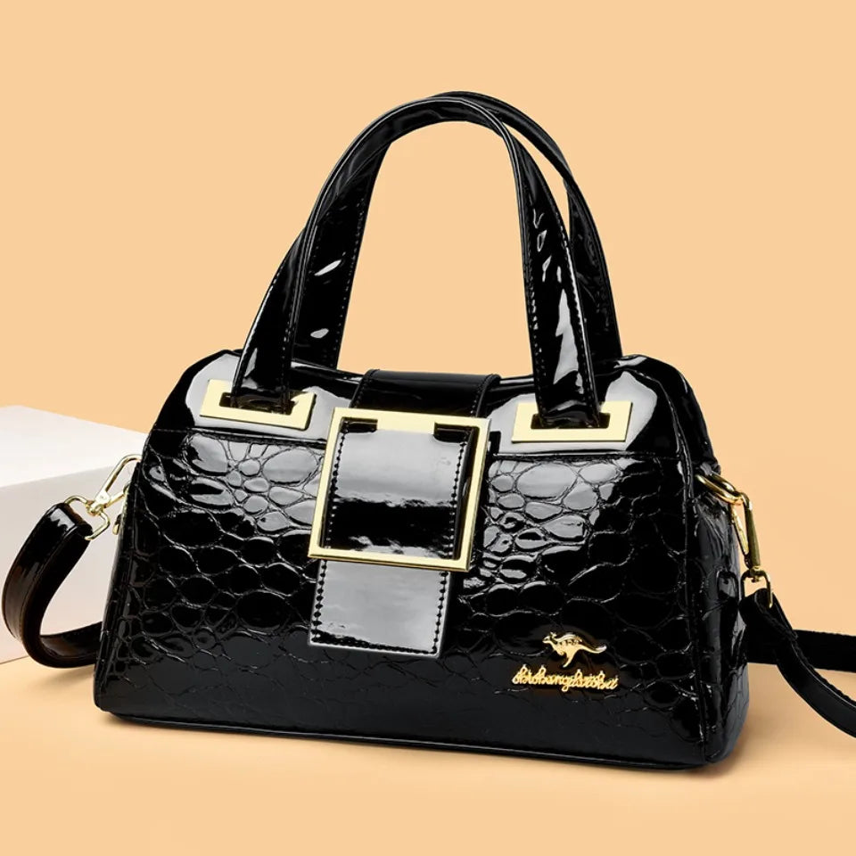 Stone Pattern Luxury Tote Bag for Women