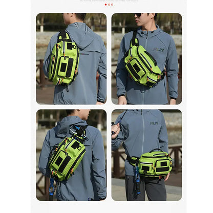 Tactical Waist Bag – Men's Outdoor Hiking Crossbody Pack