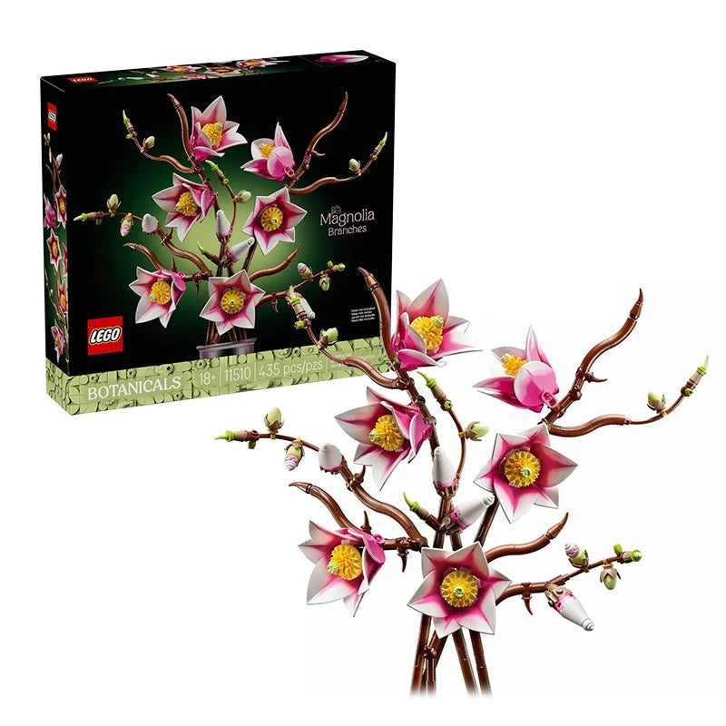 LEGO 11510 Magnolia Branch Bouquet Flower Building Set