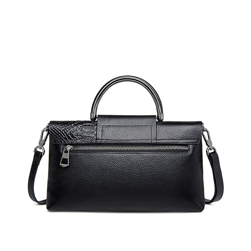 Woven Texture PU Leather Crossbody Bag for Women