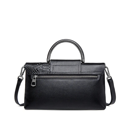 Woven Texture PU Leather Crossbody Bag for Women