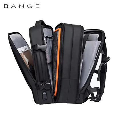 Bange Men's Expandable Waterproof Backpack 17.3" – 37L/45L